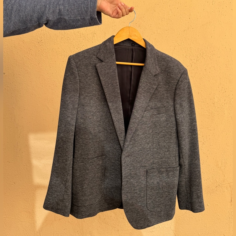 Bonobos Textured Charcoal Blazer